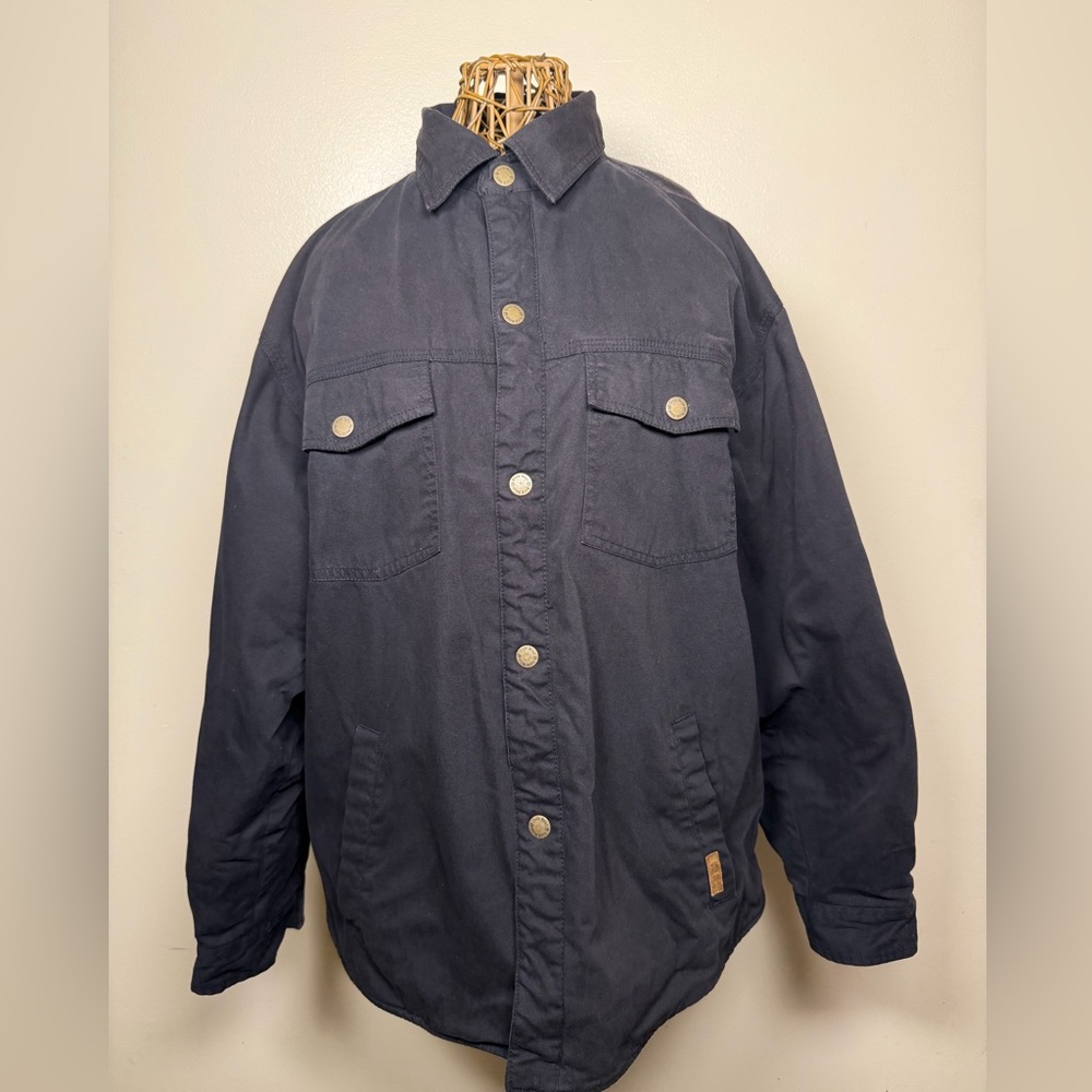 Workwear Men's Black Chore Jacket